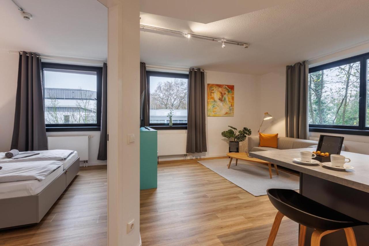 Glueck Auf Appartements Dueppelstrasse Oberhausen (North Rhine-Westphalia) Exterior foto
