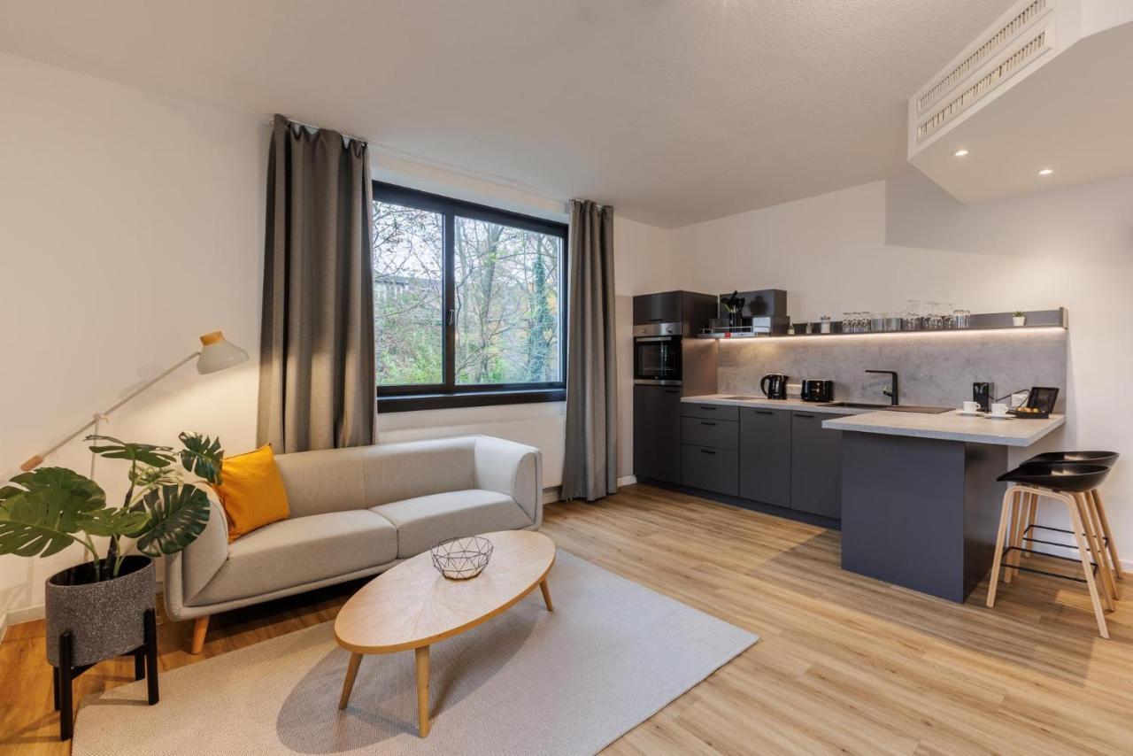 Glueck Auf Appartements Dueppelstrasse Oberhausen (North Rhine-Westphalia) Exterior foto
