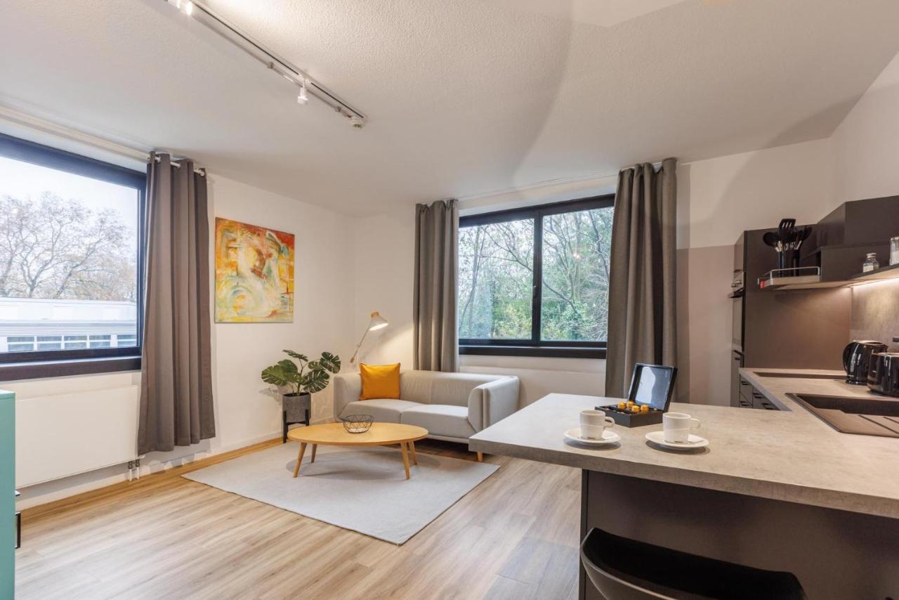 Glueck Auf Appartements Dueppelstrasse Oberhausen (North Rhine-Westphalia) Exterior foto