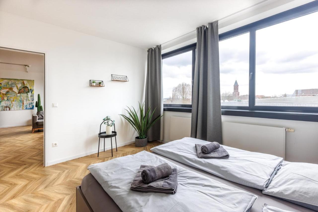 Glueck Auf Appartements Dueppelstrasse Oberhausen (North Rhine-Westphalia) Exterior foto